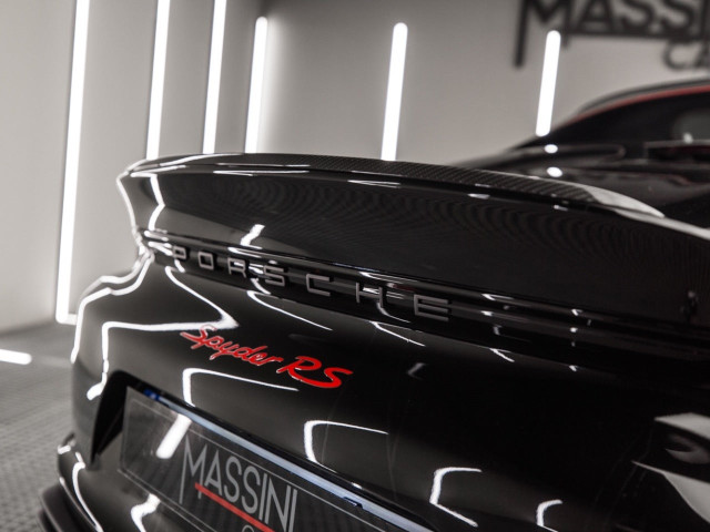 PORSCHE 718 Boxster Spyder RS